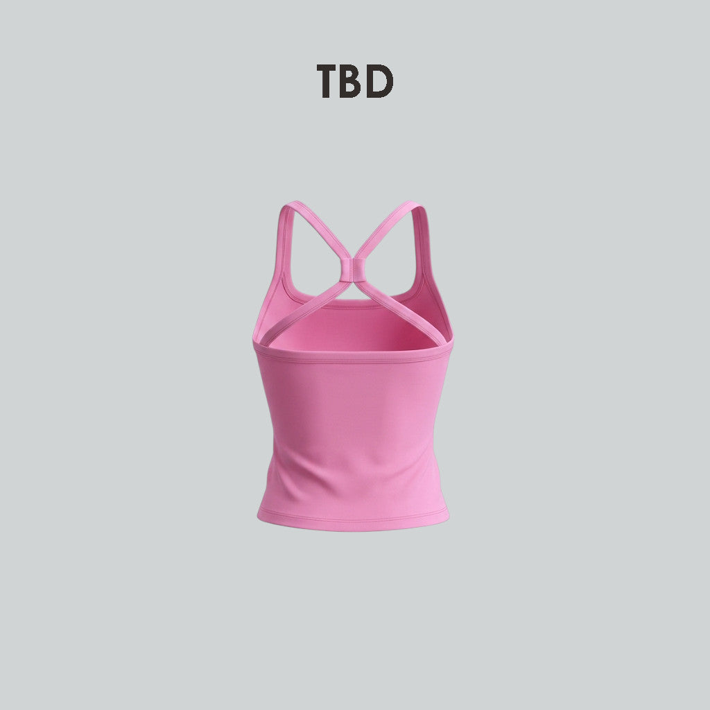 TBD Crop Bra Pink