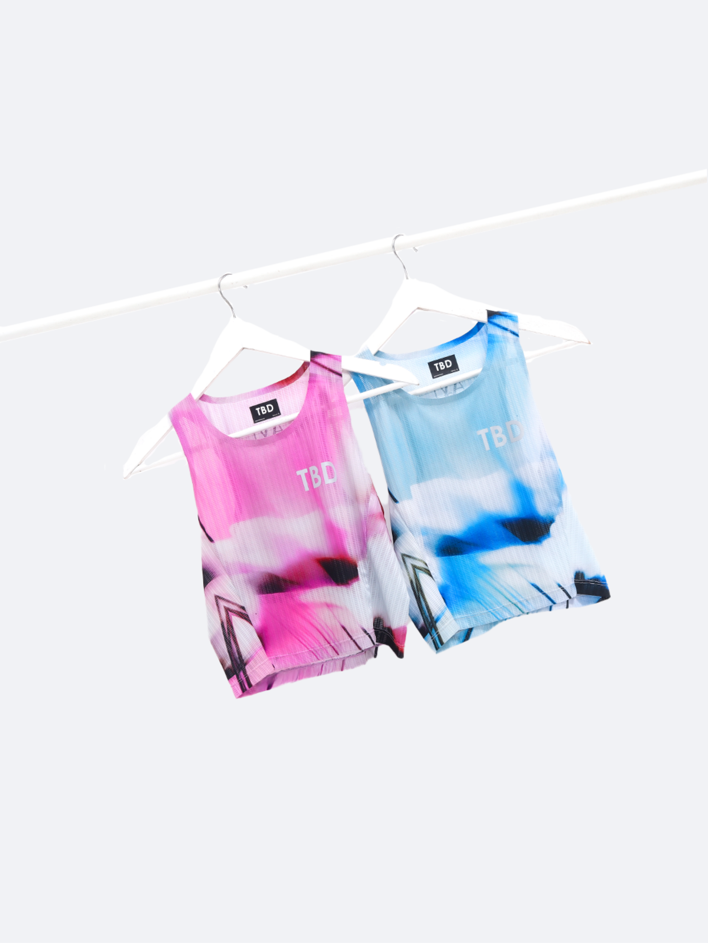 TBD x Ayu - Blue Bloom Crop Top