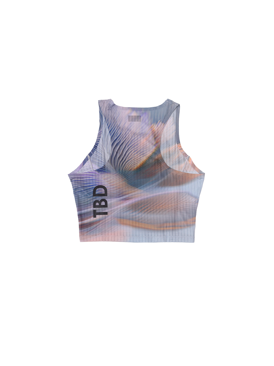 TBD Performance - Crop Top Singlet Inguz Orchid Blue Women
