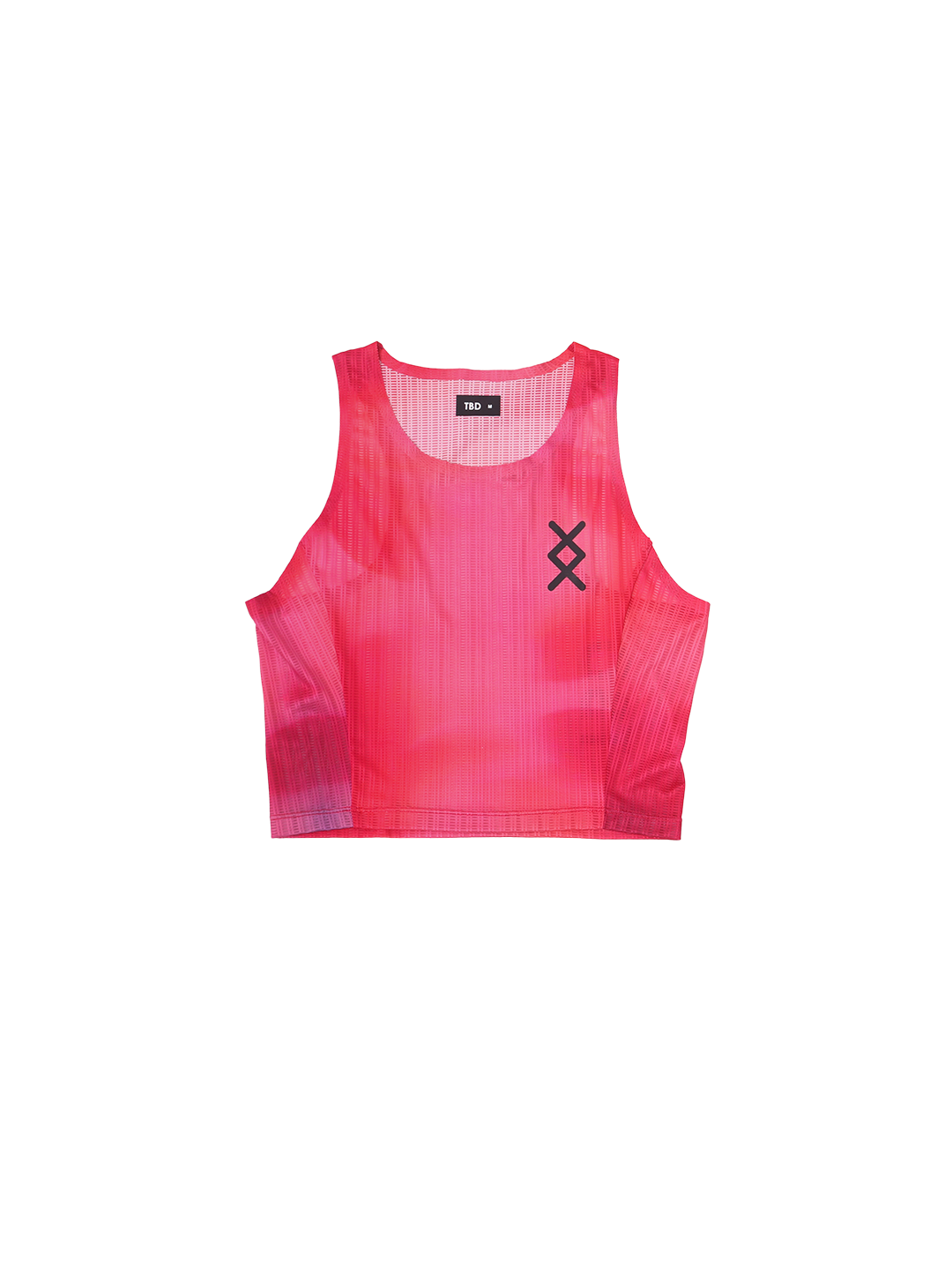 TBD Performance - Crop Top Singlet Inguz Pink Blossom Women