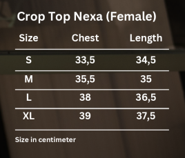 TBD Athleisure - Crop Top Inguz Nexa Blue Grey