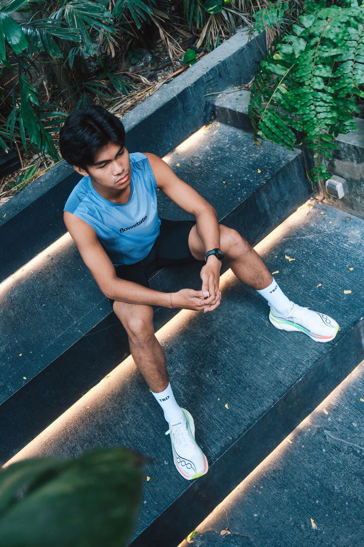 TBD Flowstate Collection - Muscle Tee Unisex Aether Flow