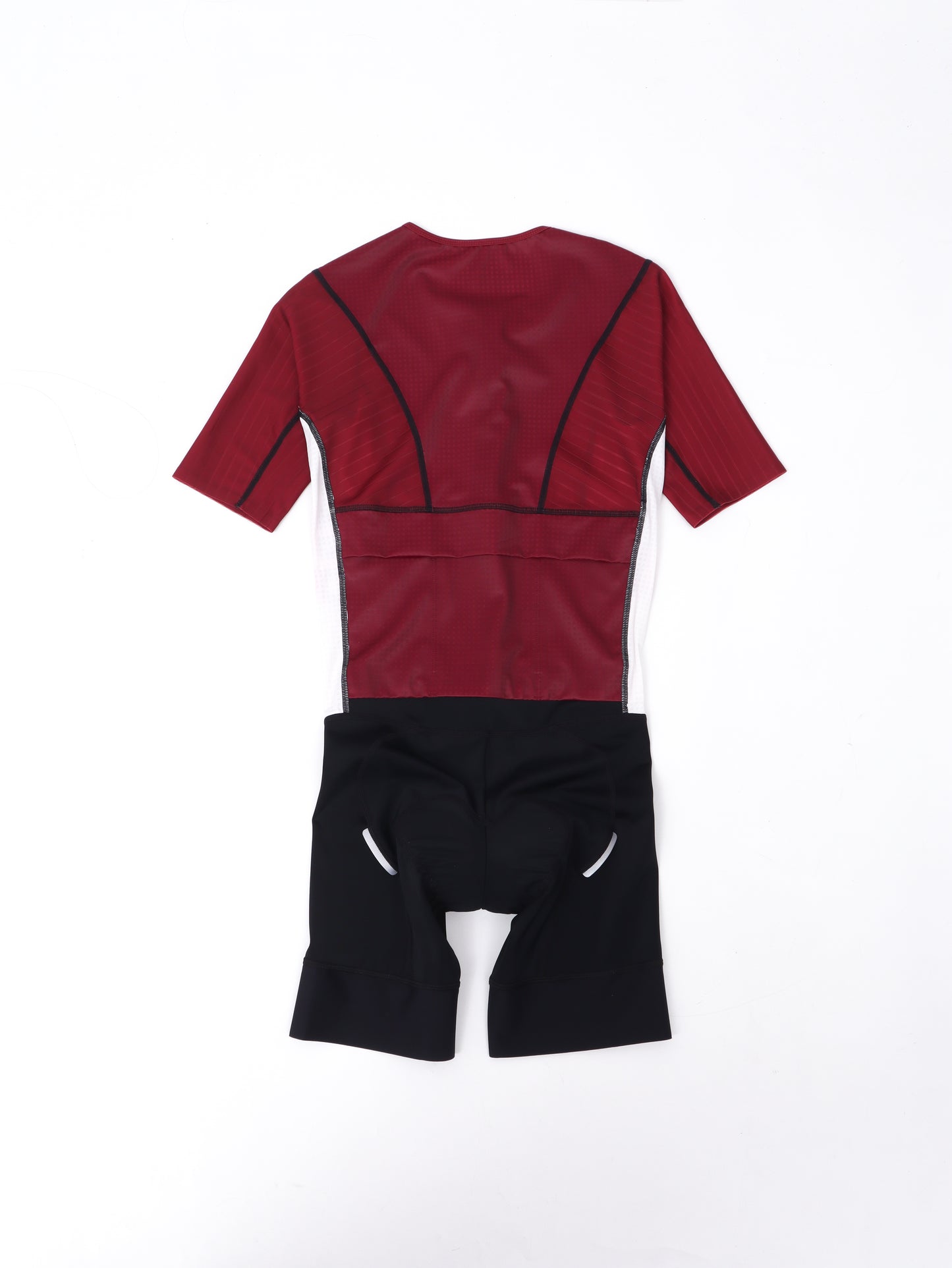 TBD Trisuit Short Sleeve - Maroon