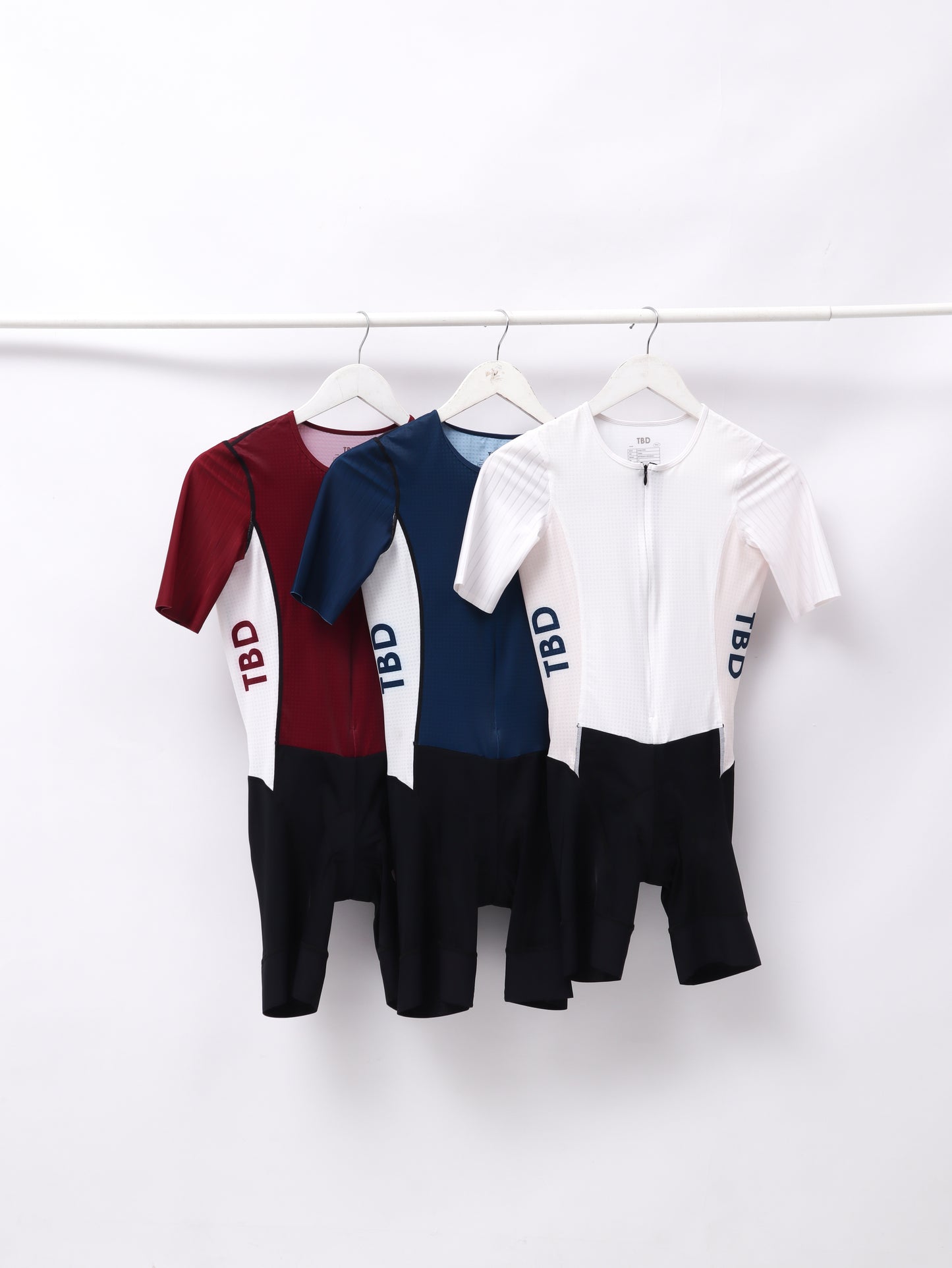 TBD Trisuit Short Sleeve - White