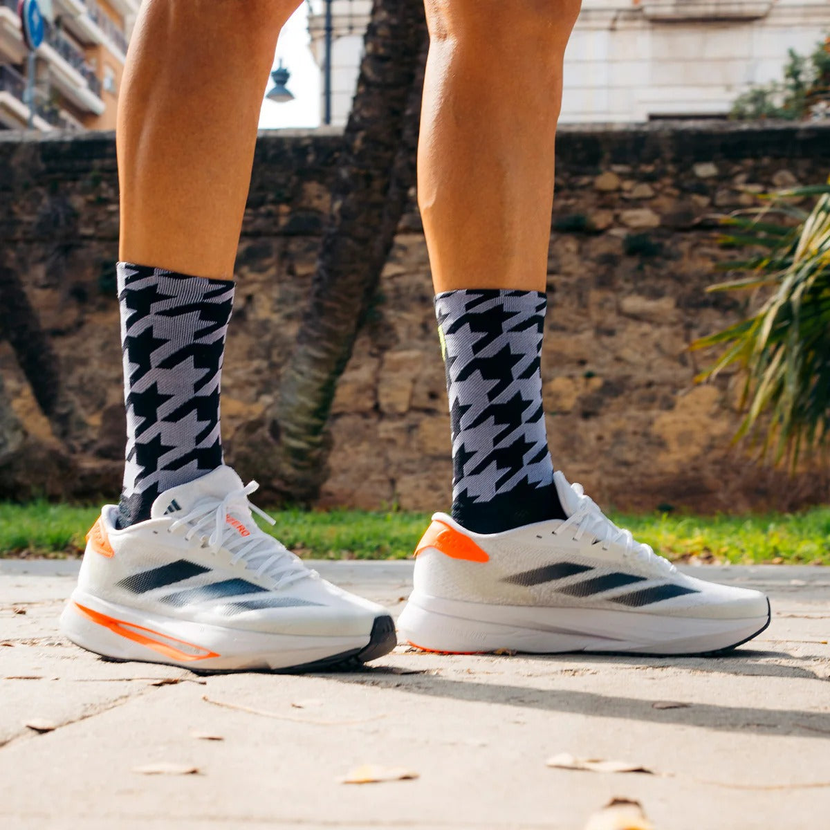 SPORCKS - FLOW BLACK - RUNNING SOCKS