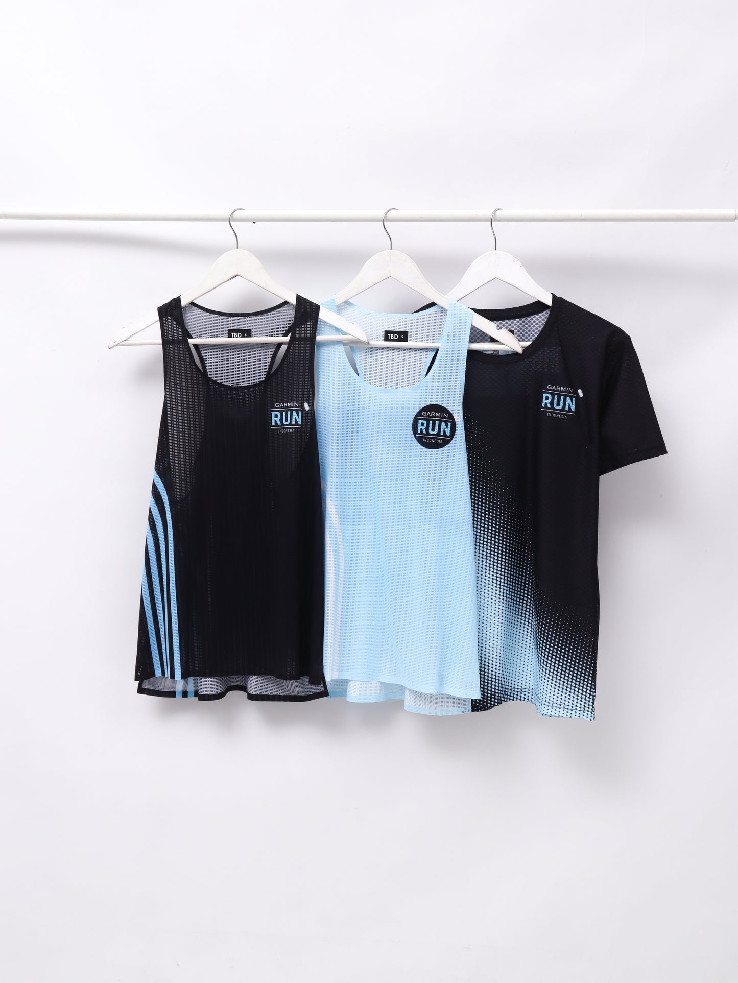 TBDxGarmin Run 2025 Official Mechandise - Singlet Black