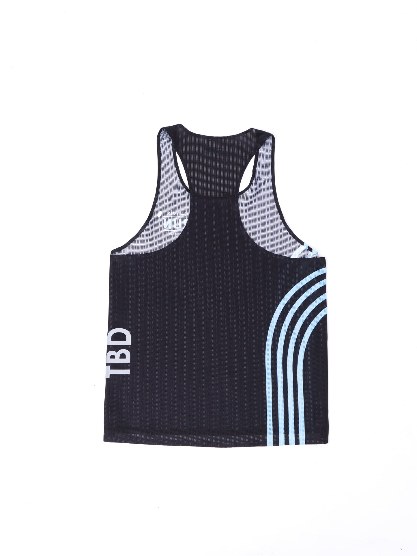 TBDxGarmin Run 2025 Official Mechandise - Singlet Black