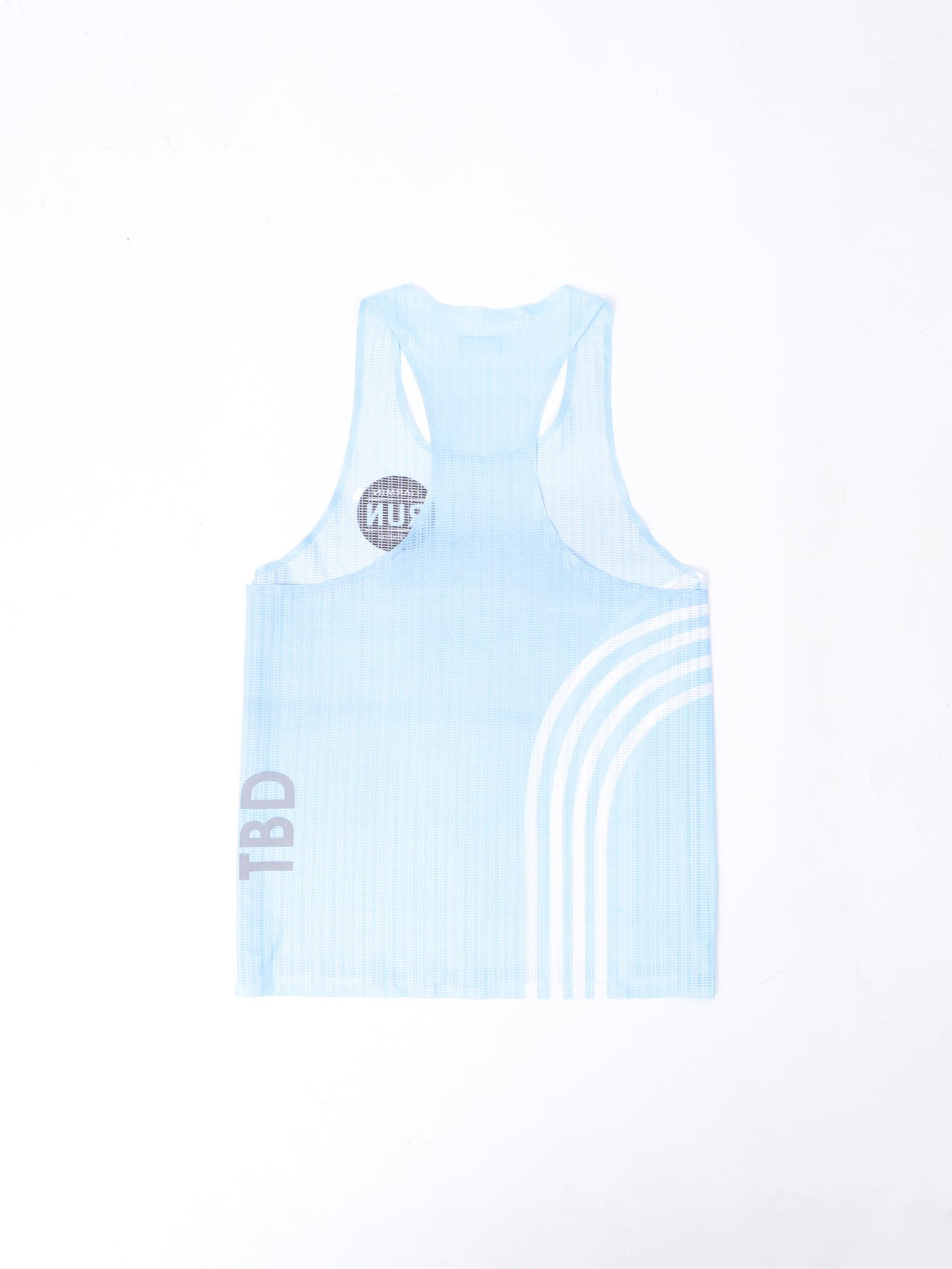 TBDxGarmin Run 2025 Official Mechandise - Singlet Blue