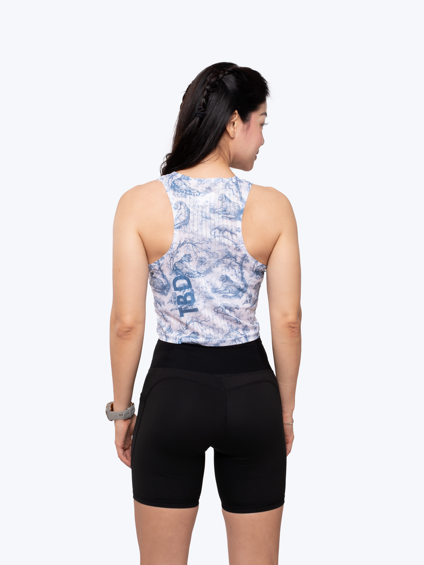 TBD x Kerenina Sunny - Crop Top Singlet
