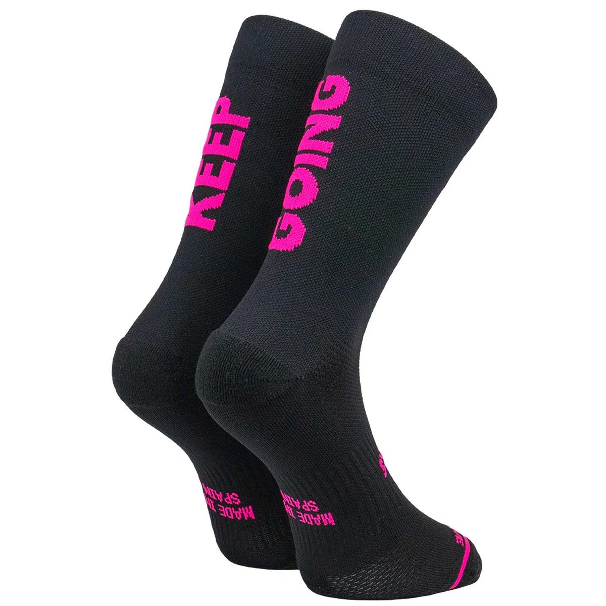 SPORCKS - KEEP GOING BLACK - RUNNING SOCKS