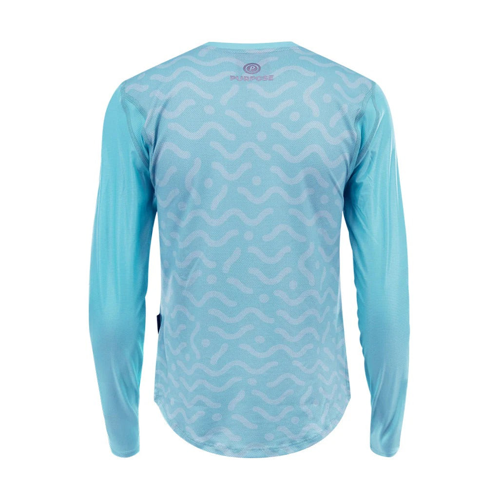 PURPOSE - WOMEN Hypermesh™ ELITE Running Shirt Long Sleeve - Arctic Blue