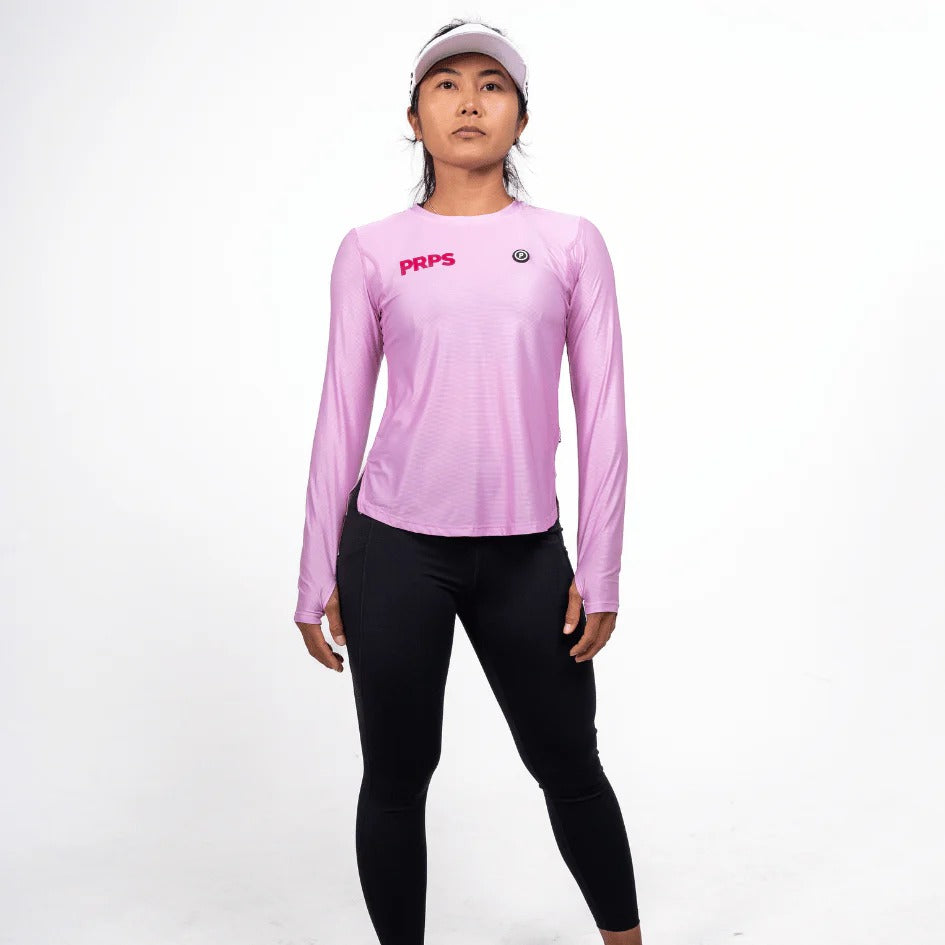 PURPOSE - WOMEN Hypermesh™ ELITE Running Shirt Long Sleeve - Blush