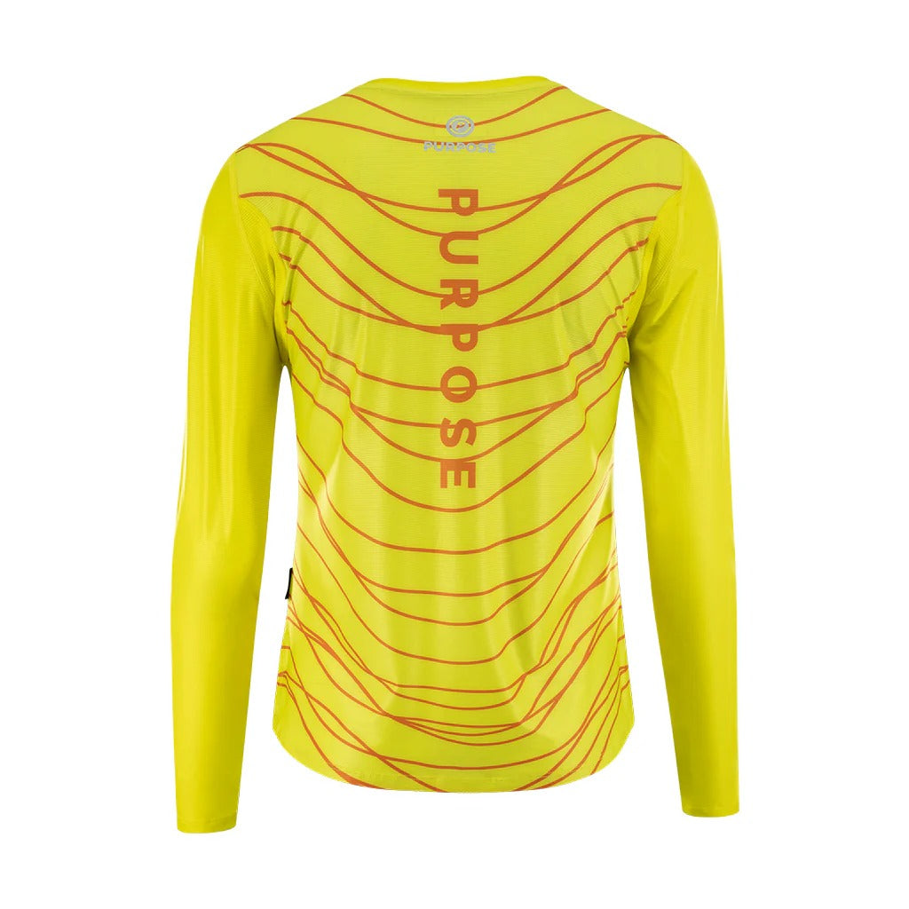 PURPOSE - WOMEN Hypermesh™ ELITE Running Top Long Sleeve - Sunburst