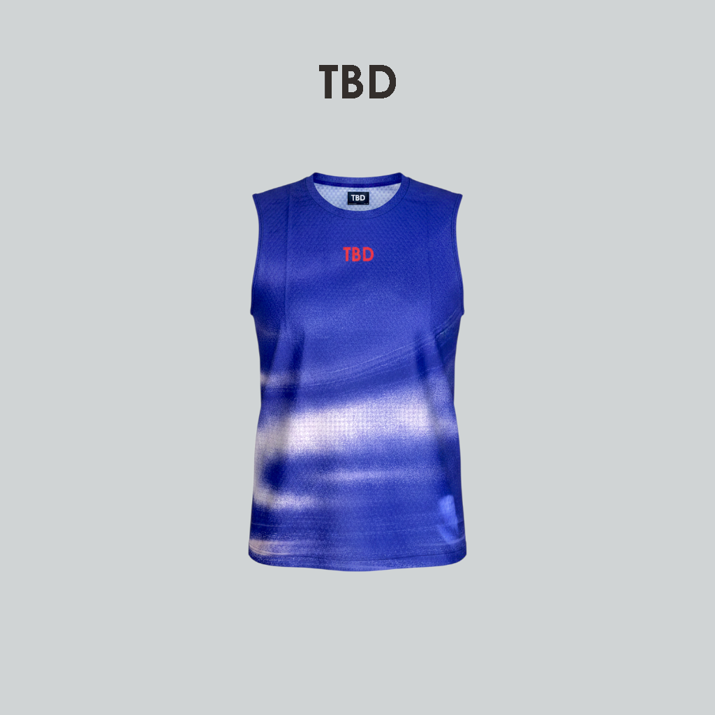 TBD x Hylabs - Muscle Tee Blue Unisex