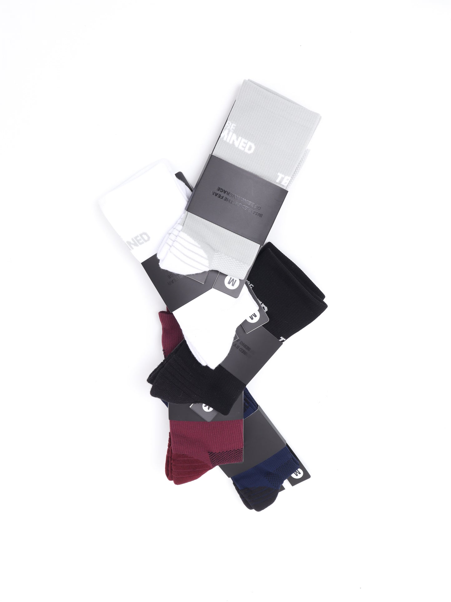 TBD Performance Socks - Maroon