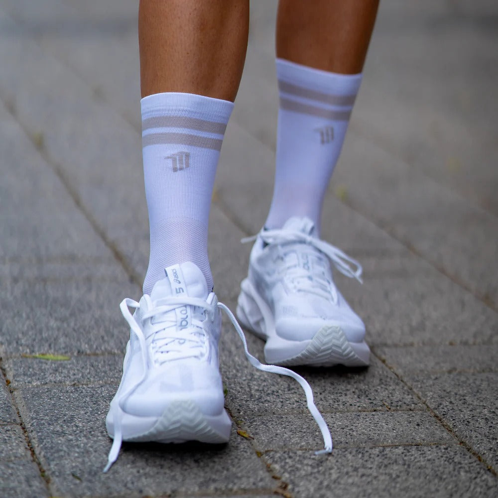 SPORCKS - PRO WHITE V2 - RUN ULTRALIGHT SOCKS