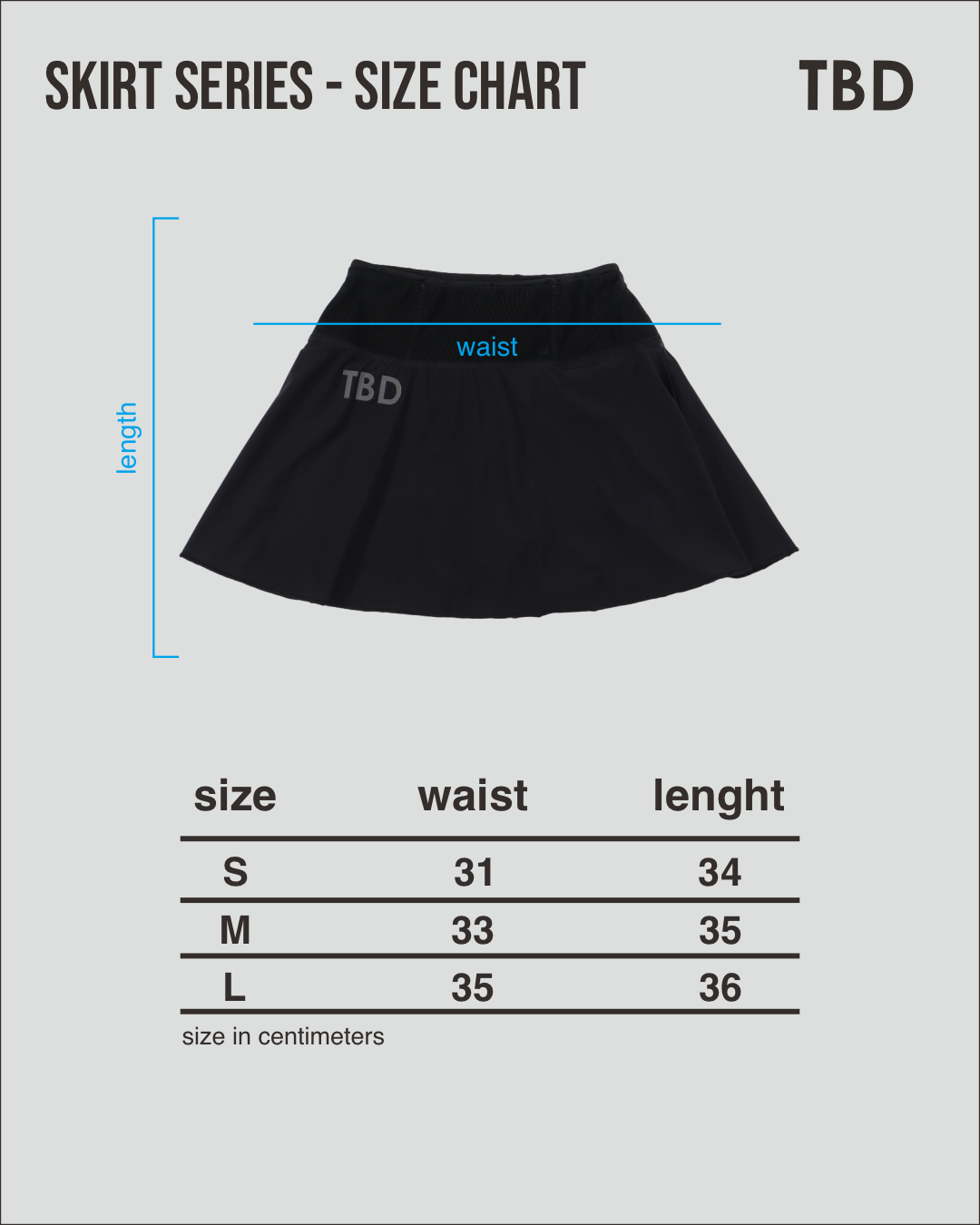 TBD Performance Skirt