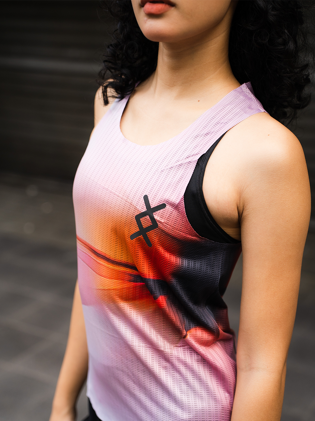 TBD Performance - Singlet Inguz Crimson Flame Women