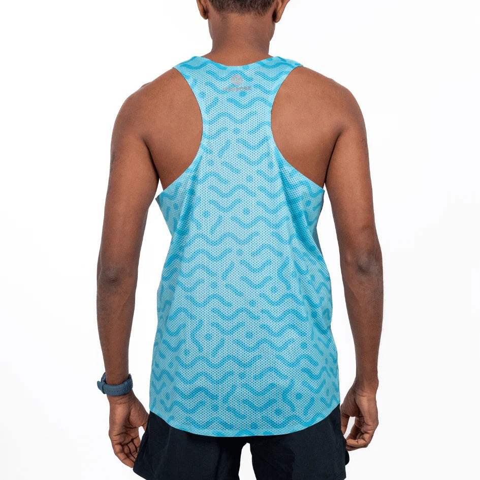 PURPOSE - Hypermesh™ Men PRO Running Singlet - Arctic Blue
