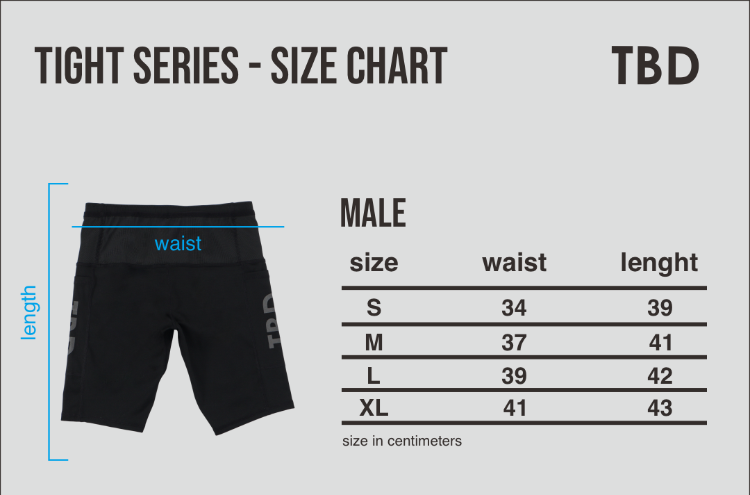TBD Performance Tights Male - Grey