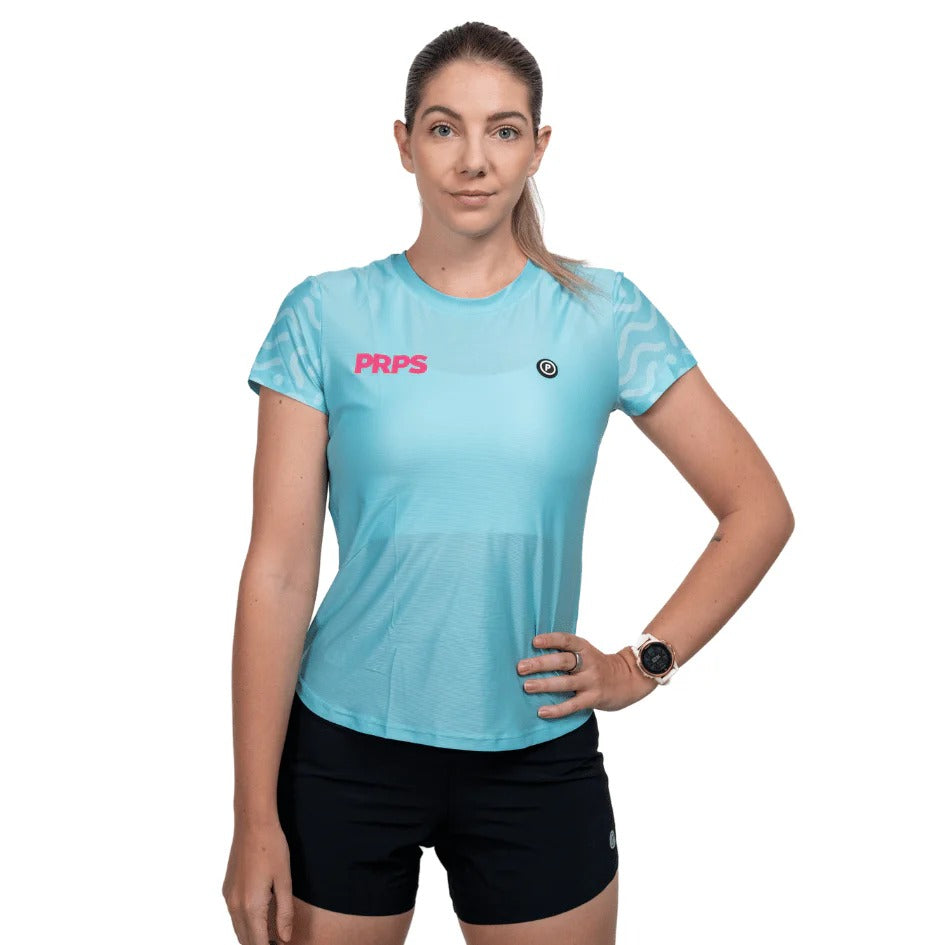 PURPOSE - WOMEN Hypermesh™ ELITE Running T-Shirt - Arctic Blue