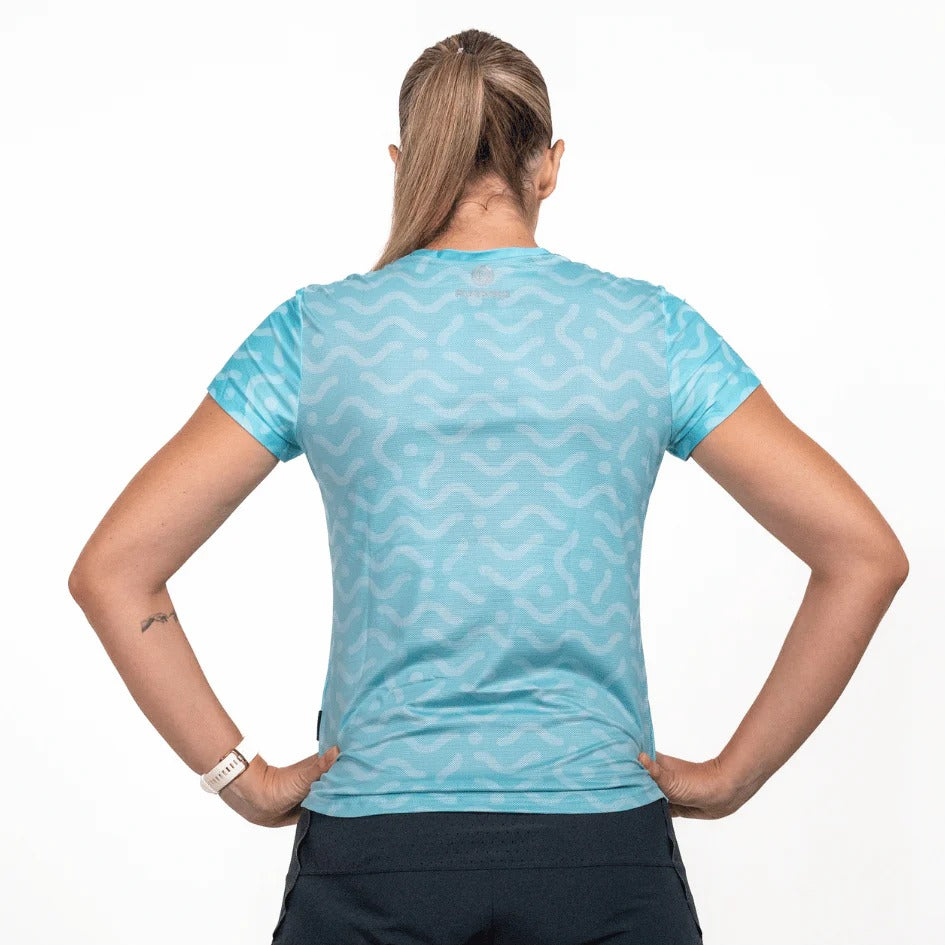PURPOSE - WOMEN Hypermesh™ ELITE Running T-Shirt - Arctic Blue