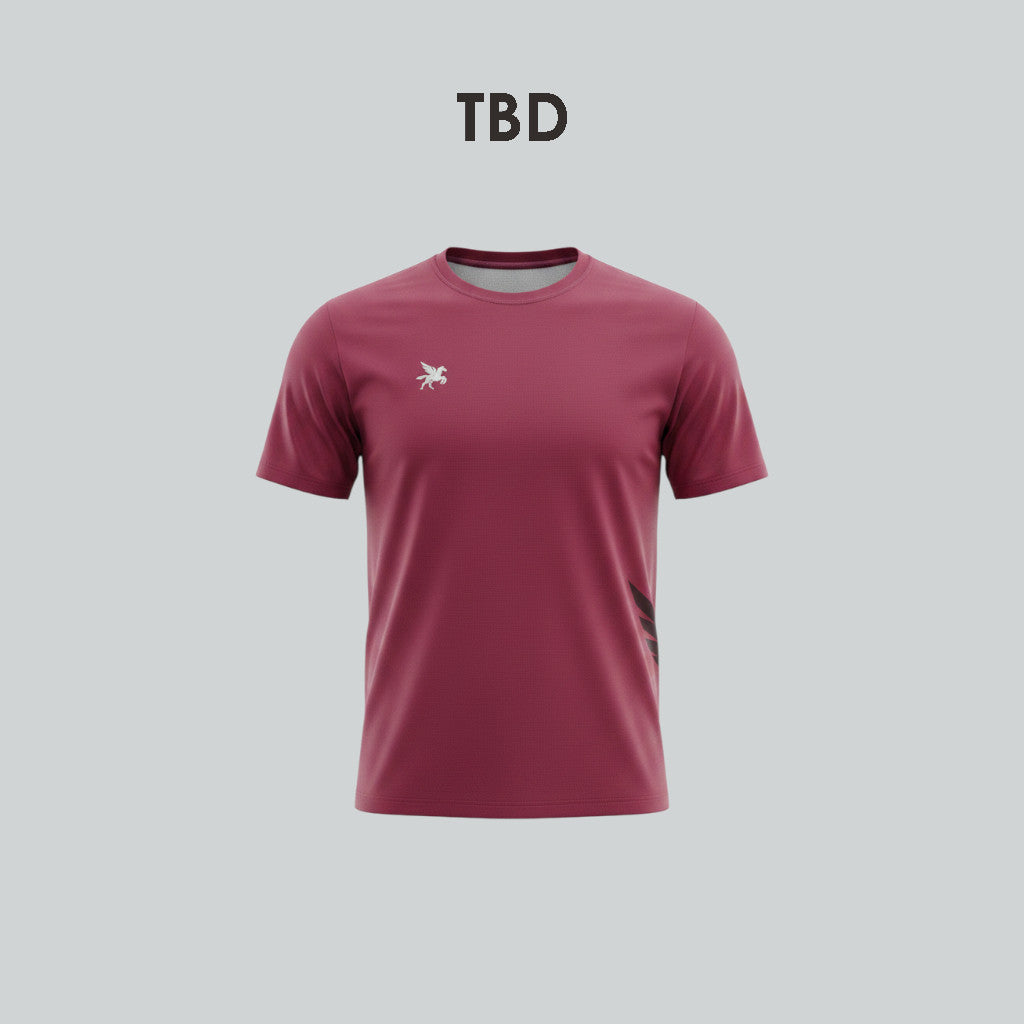 Pegasus By TBD - Tshirt Unisex Basic Burgundy