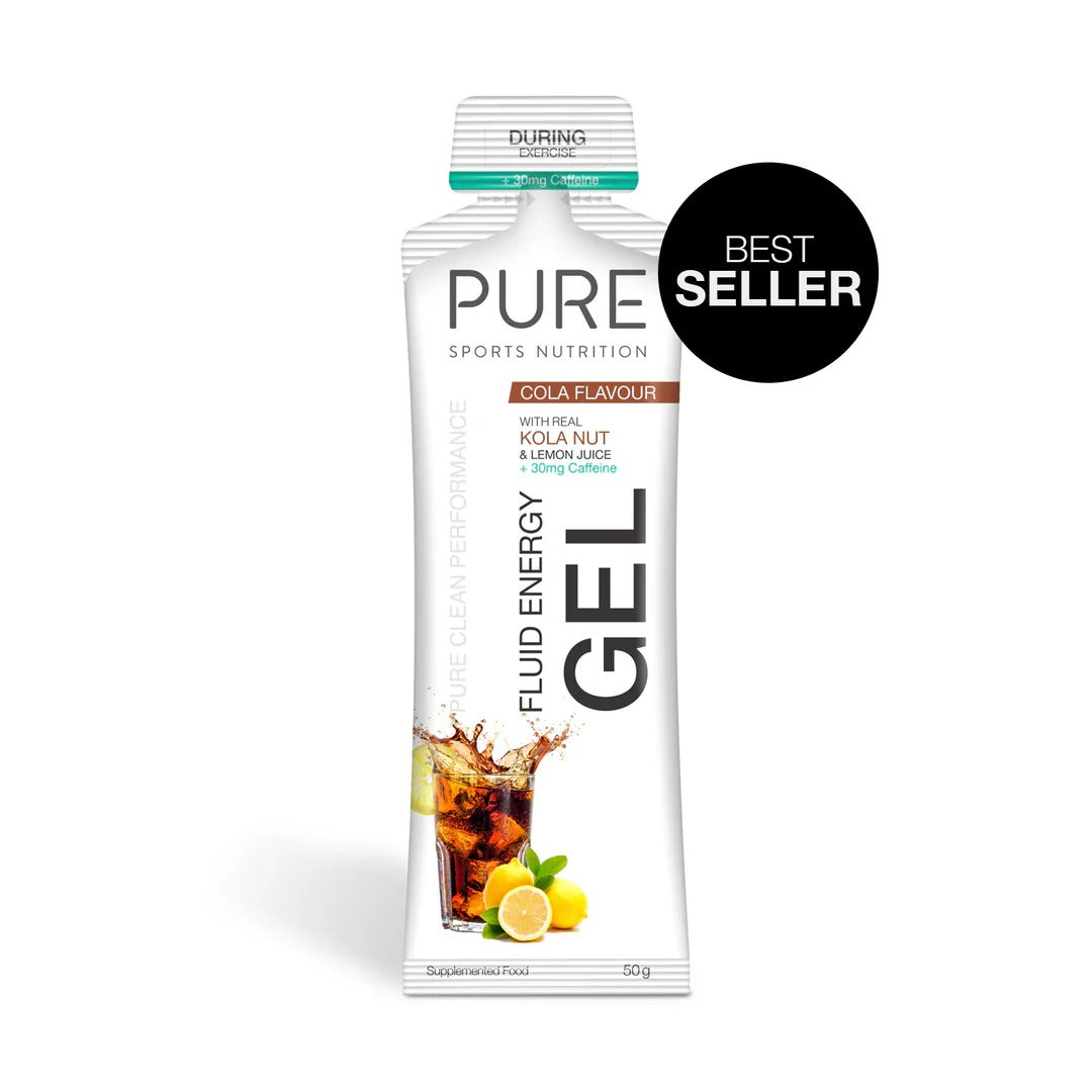 PURE Energy Fluid Gel Cola Nut Caffein 50g