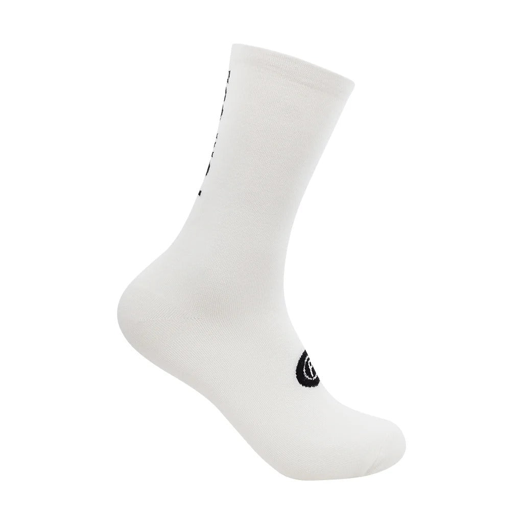 Purpose Wordmark - High Sports Socks - White