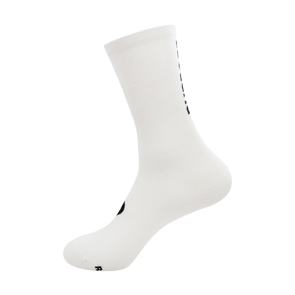 Purpose Wordmark - High Sports Socks - White