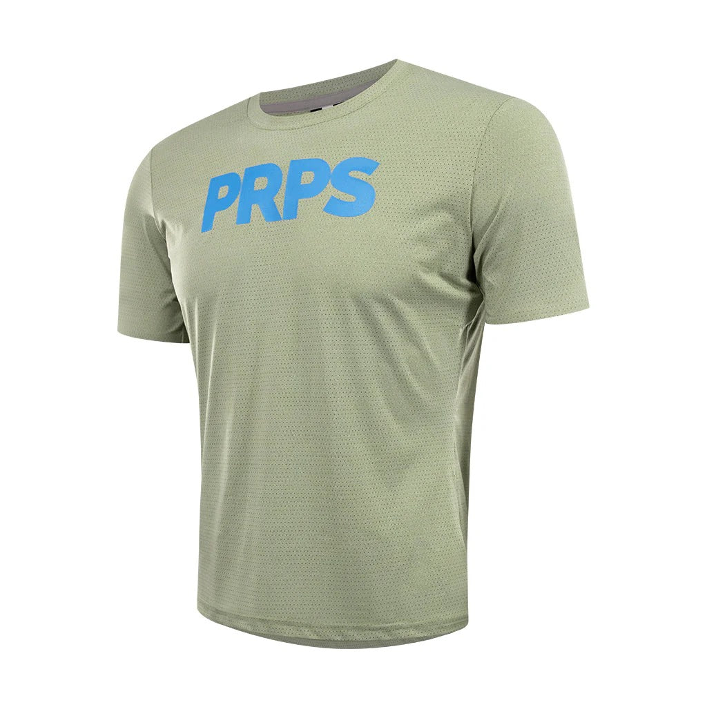 Team PRPS (Quartz) - Training & Everyday T-Shirt - Neon Blue
