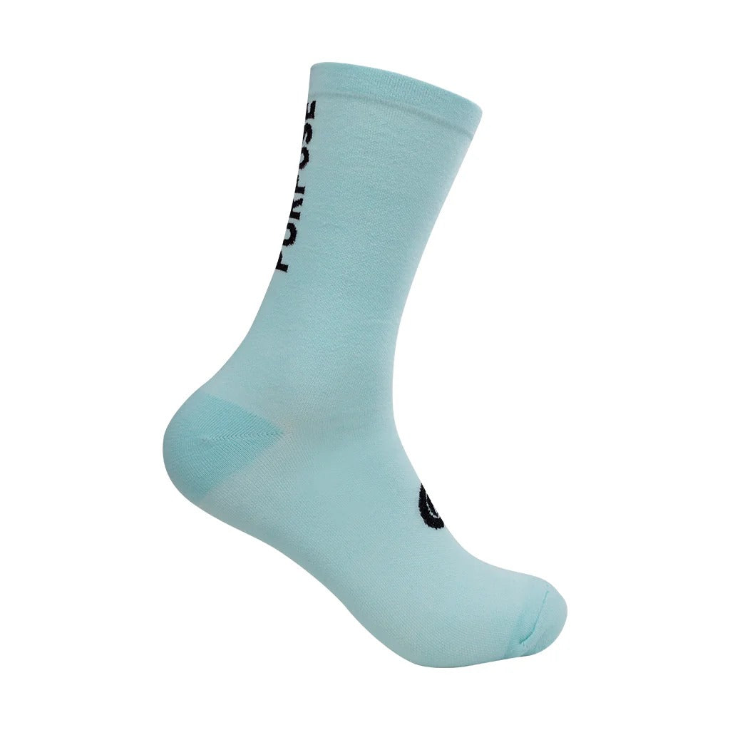 Purpose Wordmark - High Sports Socks - Teal
