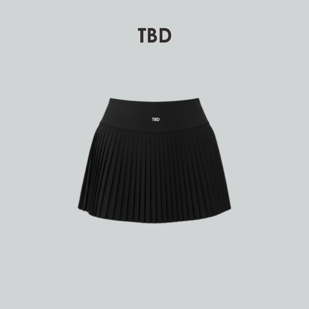 TBD Pleated Skirt - Black