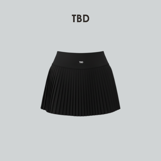 TBD Pleated Skirt - Black