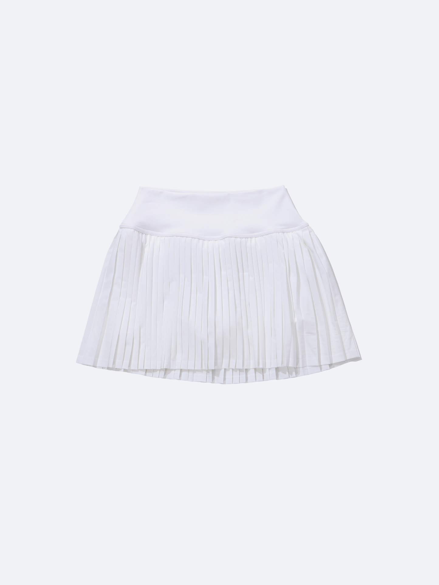 TBD Pleated Skirt - White