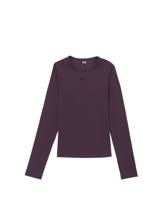 TBD Athleisure - Longsleeve Inguz Greyish Purple Women