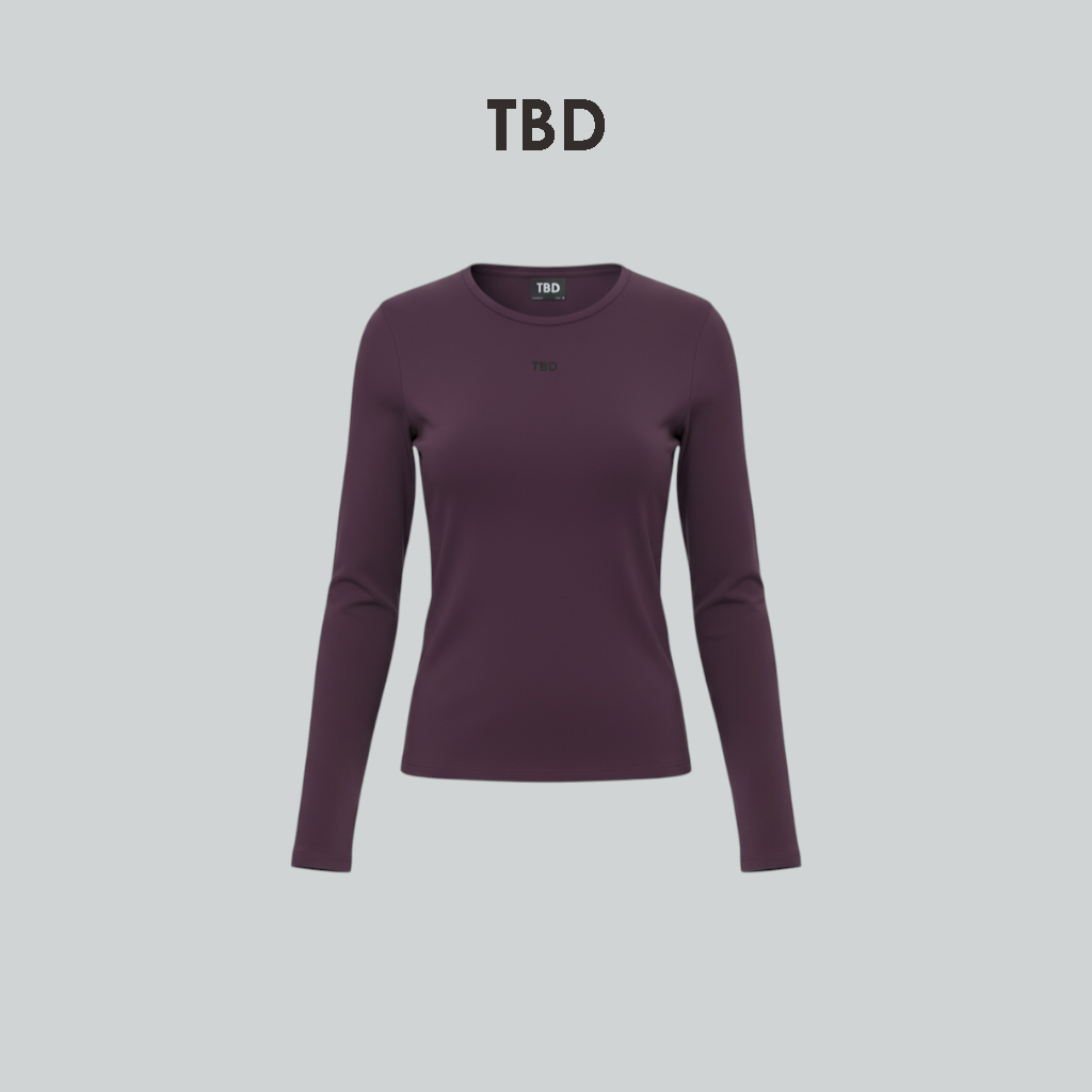 TBD Athleisure - Longsleeve Inguz Greyish Purple Women