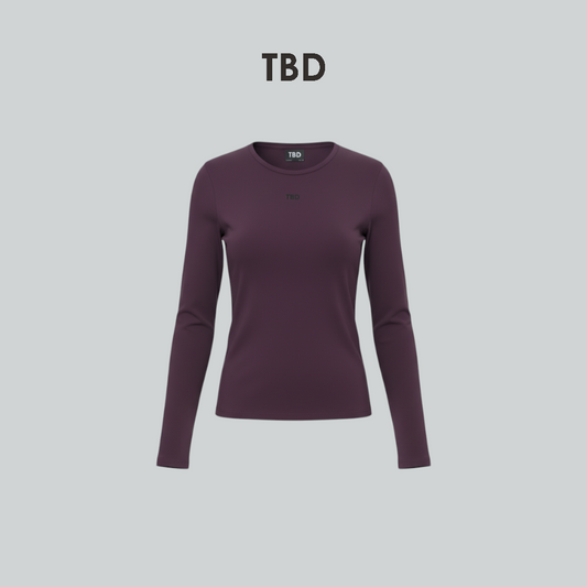 TBD Athleisure - Longsleeve Inguz Greyish Purple Women