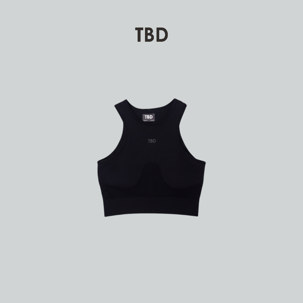 TBD Athleisure - Crop Top Xyra Black