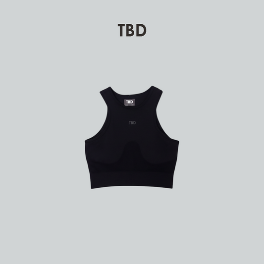 TBD Athleisure - Crop Top Xyra Black
