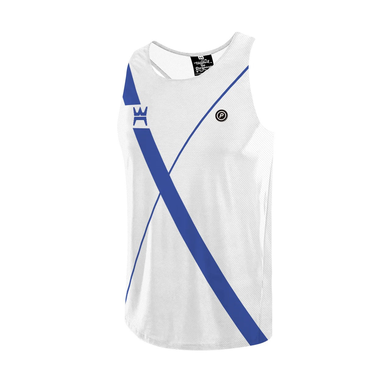PURPOSE x Andy Wibowo Cross The Line - Limited Edition Hypermesh™ PRO RACING SINGLET - Blue