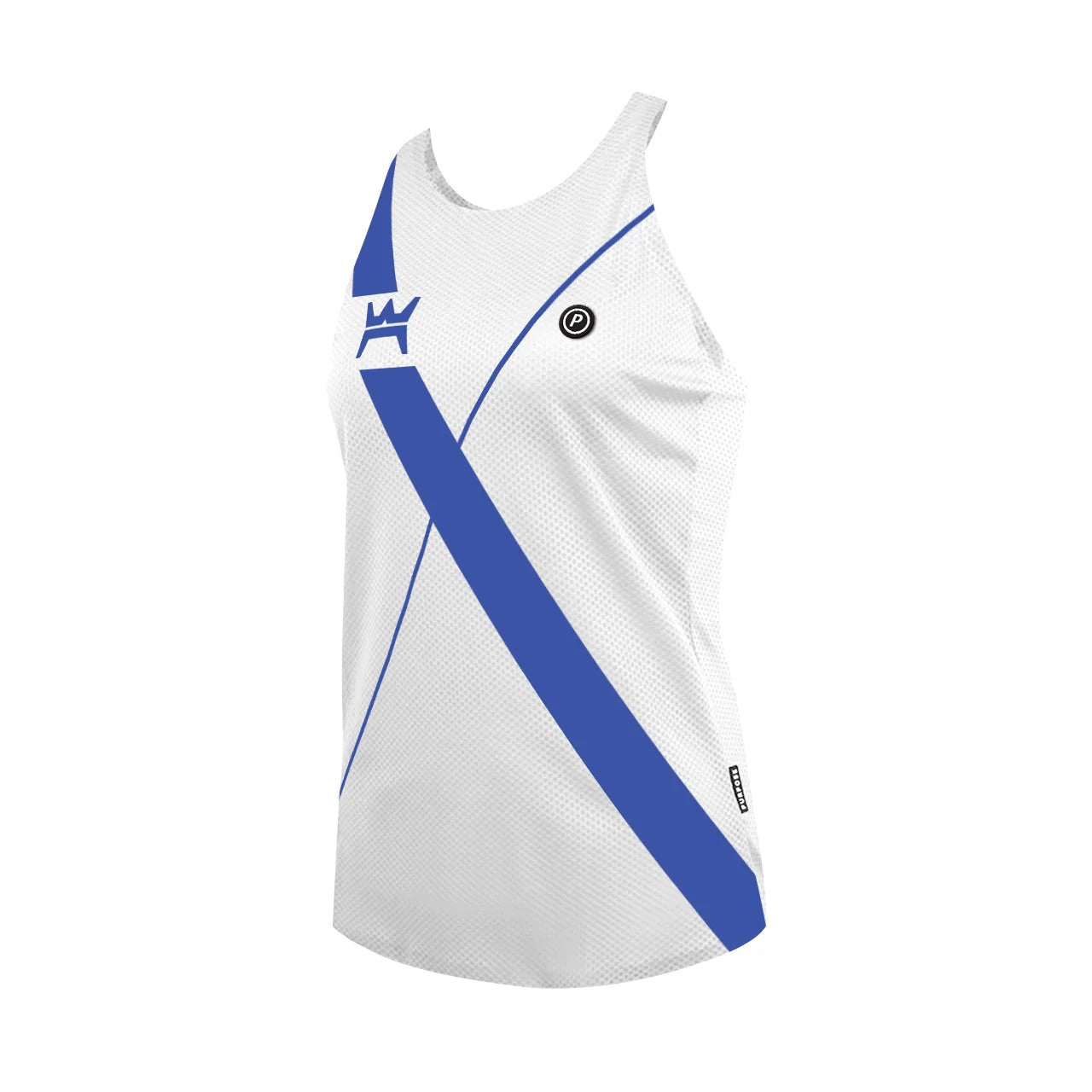 PURPOSE x Andy Wibowo Cross The Line - Limited Edition WOMEN Hypermesh™ PRO RACING SINGLET - Blue