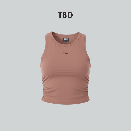 TBD Athleisure - Crop Top Aeris Beige