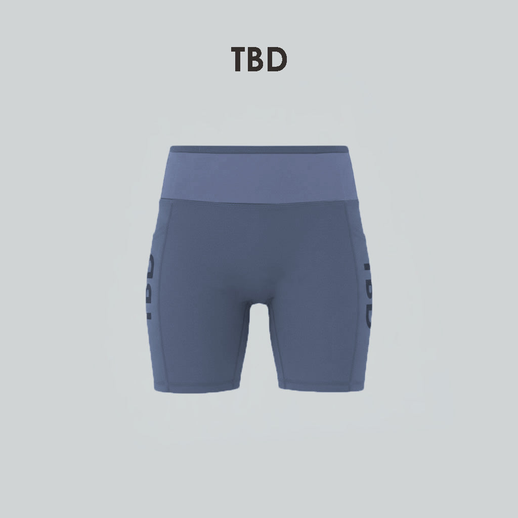 TBD Performance Tights Female - Dusty Blue