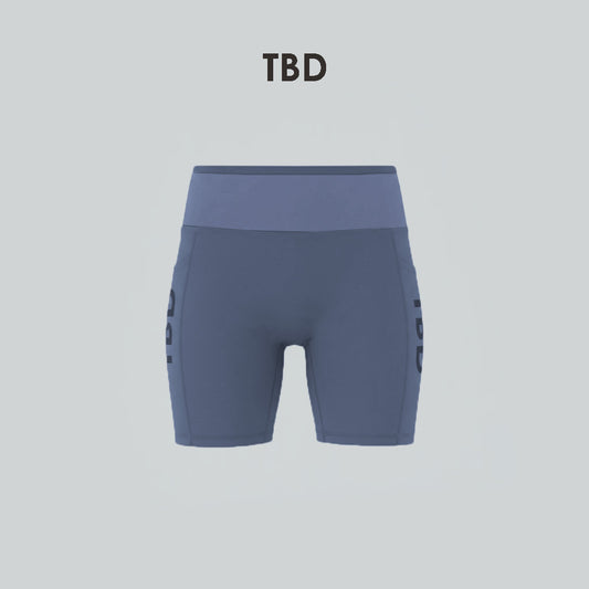 TBD Performance Tights Female - Dusty Blue