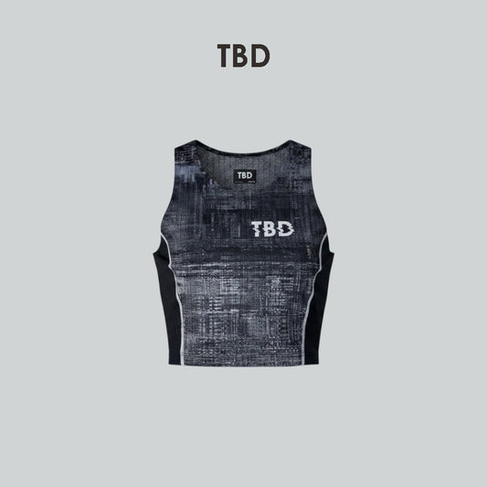 TBD Recode Collection - Crop Top Silver Sync Female