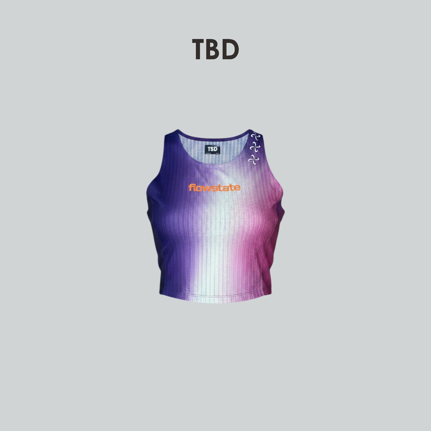 TBD Flowstate Collection - Crop Top Female Vibe Flow