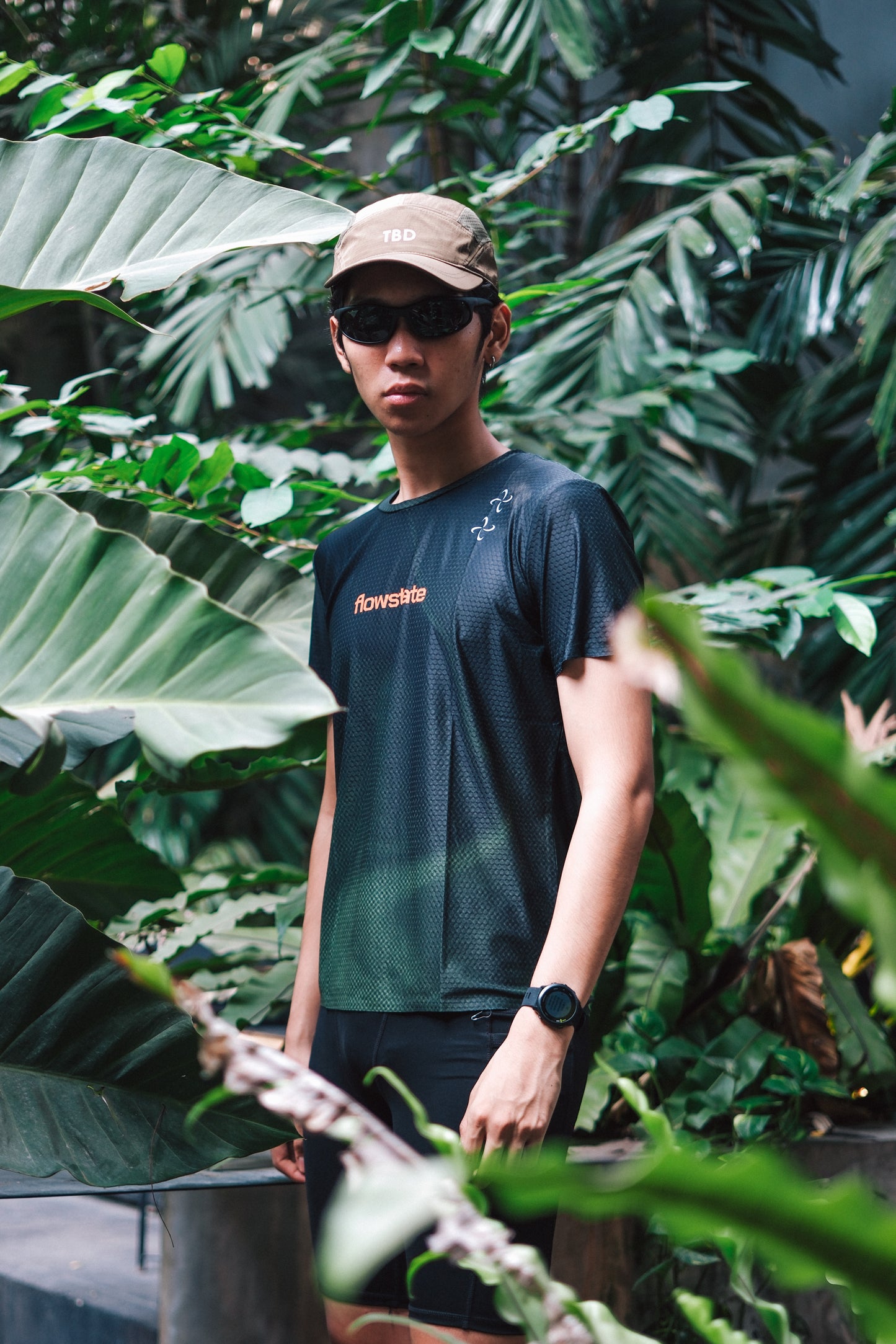 TBD Flowstate Collection - Tshirt Unisex Moss Flow