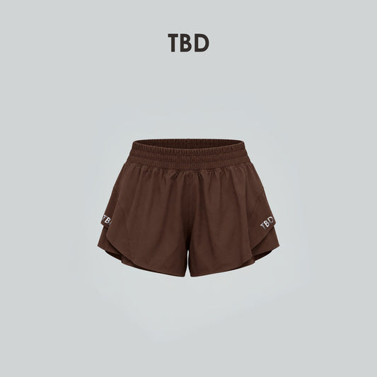 TBD Female Flow Short - Brown