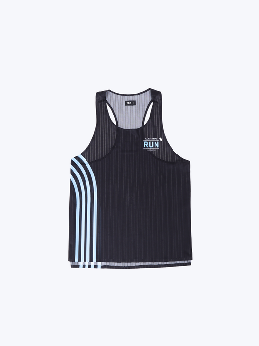 TBDxGarmin Run 2025 Official Mechandise - Singlet Black